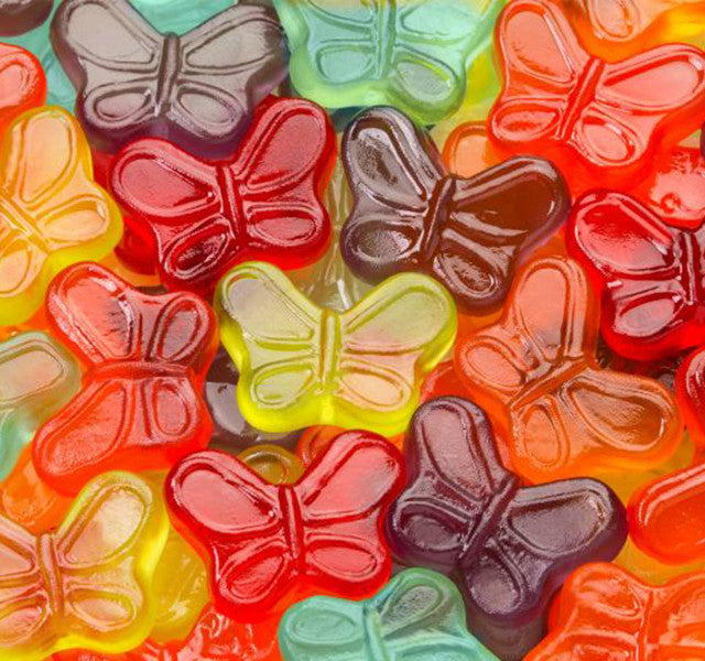 Mini Gummi Butterflies