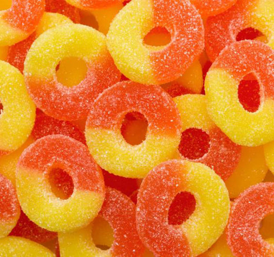 Gummi Peach Rings